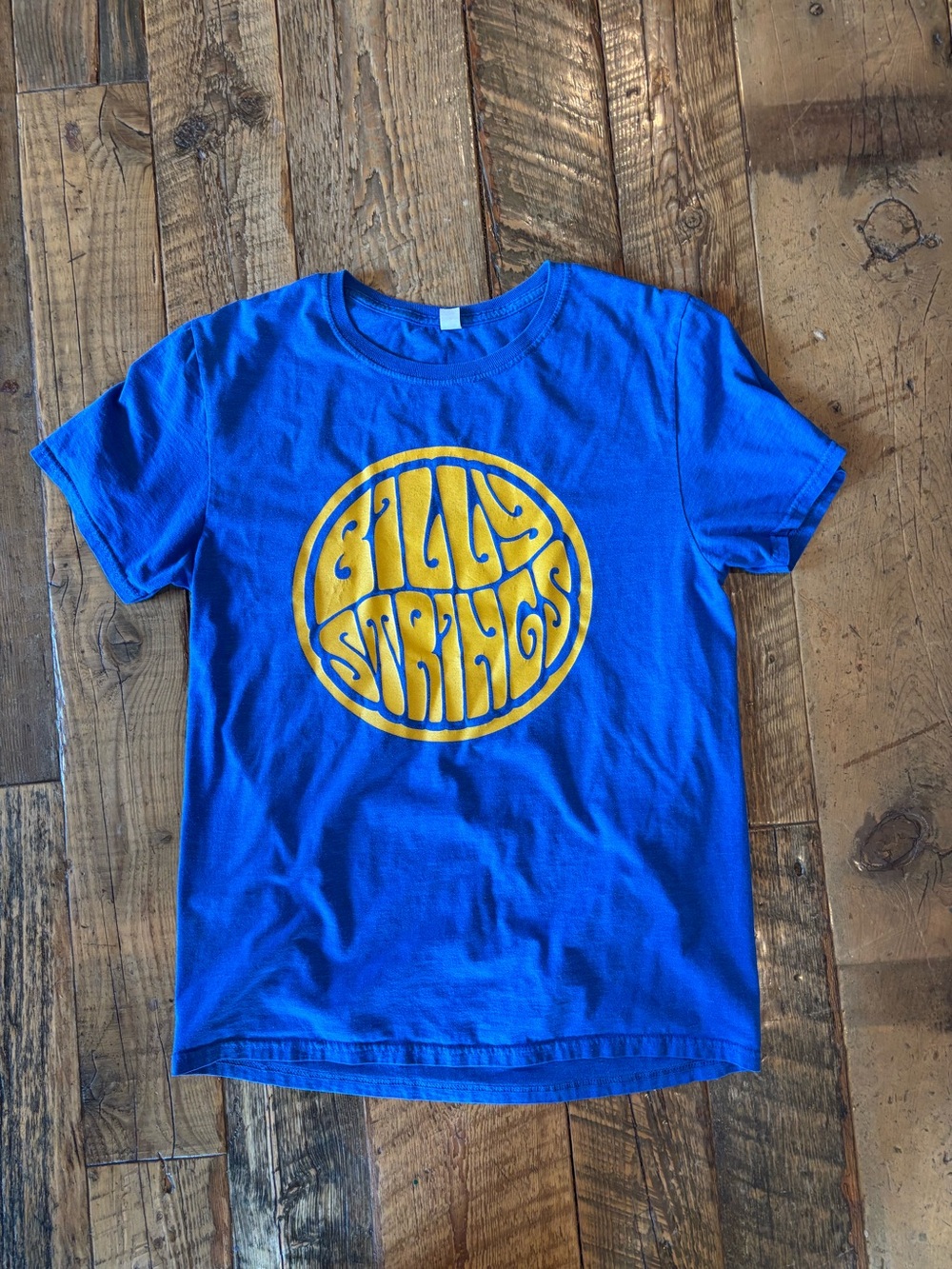 Royal Blue Billy Springs Tee with m/l